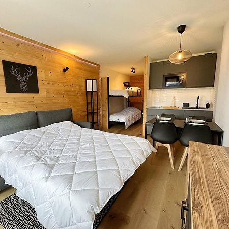 Studio Moderne Avec Parking Prive Pres Du Centre - Fr-1-624-71 Samoëns Dış mekan fotoğraf